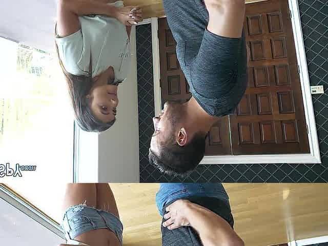 Adria Rae Saves Her Nanny Gig After Swallowing Her Boss' Chubby Ramrod