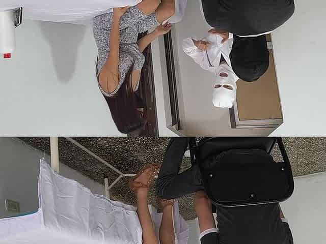 A Patient Brought His Wife to Me for Gynecological Care and Then I Fucked Her While I Performed the Medical Exam.
