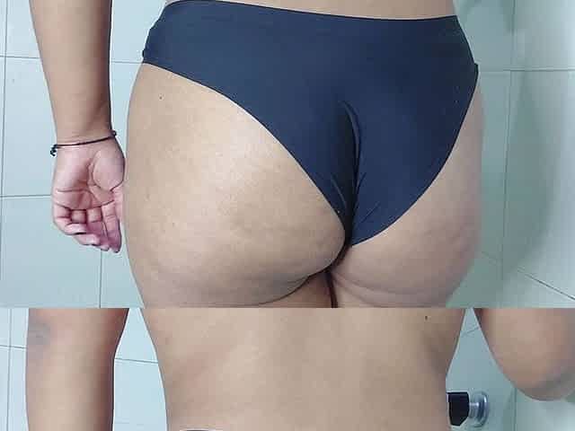 My Indian Wife Takes a Sexy Shower in the Bathroom While I Look at Her Aroused