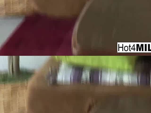 Hot 4 MILF : Blonde MILF Becca fucks for the camera