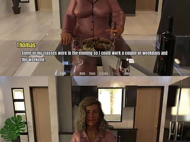 Grandmas House Dinner With Sexy Mature Milf Ep4