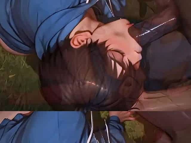 Hot anime femboy gets deep anal from muscular black stud