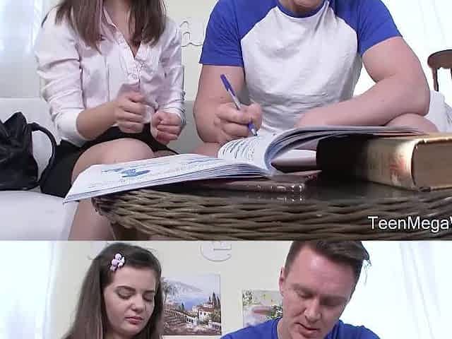 Student Discloses This babe Wears Solely Pants Then Ally Stretches Constricted Anus Hard