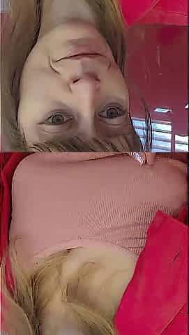 Exhibitionist Almasol at the airport and fingers herself in the airplane toilets