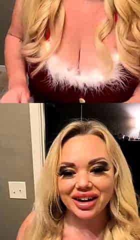 busty blonde babe natural boobs big breasted babe di