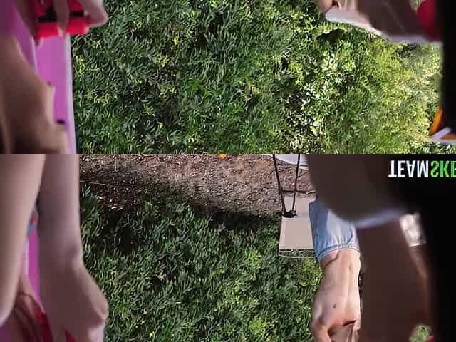 Hazel Moore & Athena Heart Little Stepbros Big Surprise