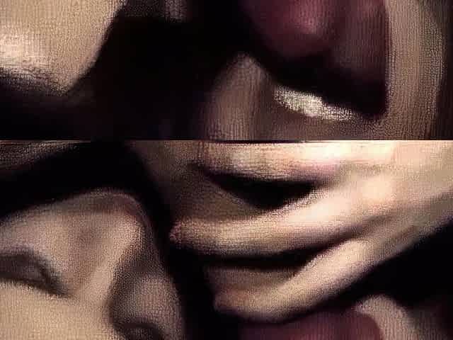 2 Stepsisters Suck Cock in a Theater - Amateur POV Blowjob