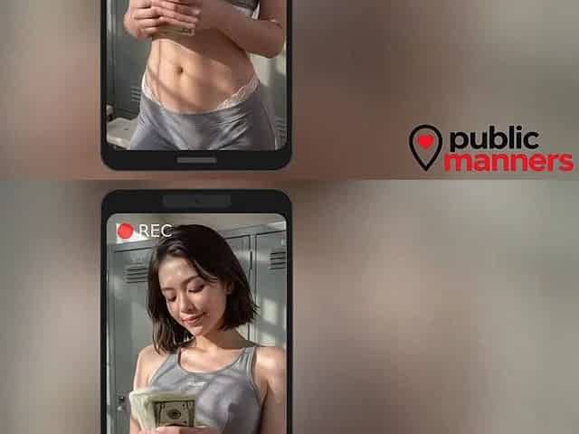 After my workout, I paid an Oriental woman to give my ebony weenie a proper oral-sex.[AI]
