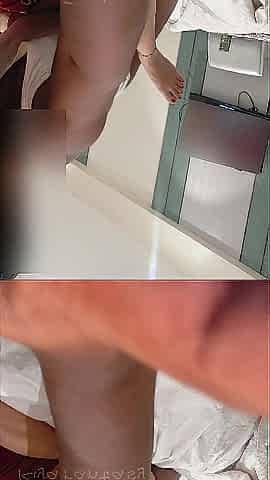 Riya in Red Costume Ebony Room service Male Bang Very Hard
