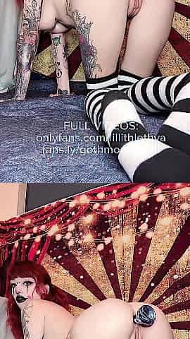 Fill All My Holes, Ringmaster! Alt Clown mother I'd like to fuck Bangs Her Twat and Booty - Alt Mom Lilli