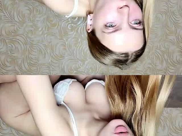 Amateur big ass brunette teen with