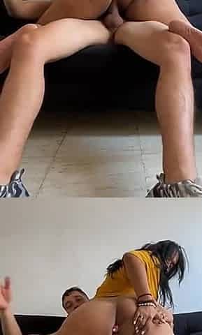 Mexican Wife BBW Giant Ass Dominates Her Gringo Husband in Real Homemade Video