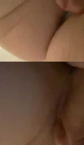 Dick Rubbing Petite Pussy Under Skirt in Train