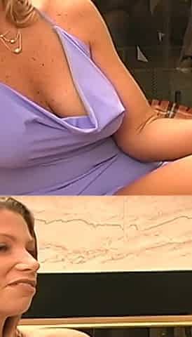 Hot Brunette Gets Her Pussy Eaten While Their Friend Watches