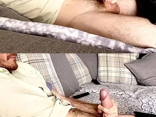 Stroking with a ally on web camera. Large wang str8 married chap cums during the time that chatting with ally