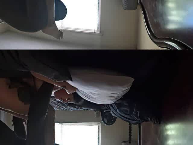 Amateur couple doing very hardcore doggystyle