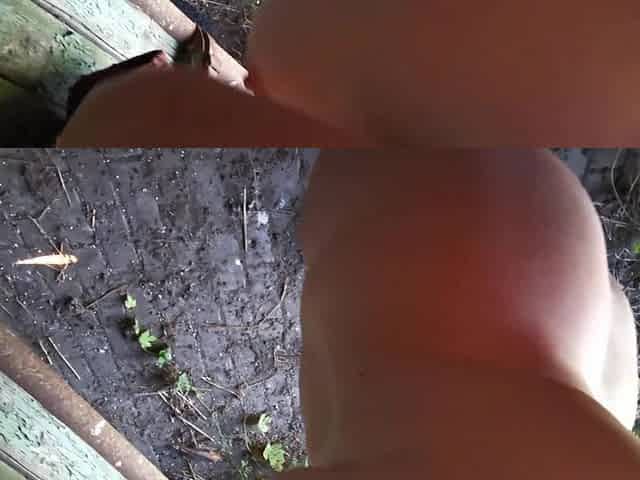 Vagina and Breasts Beat in the Stable