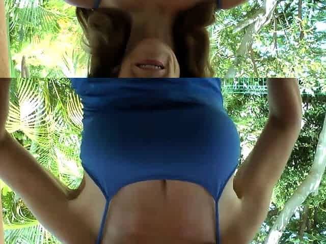 Hot brunette big boobs toying pink pussy