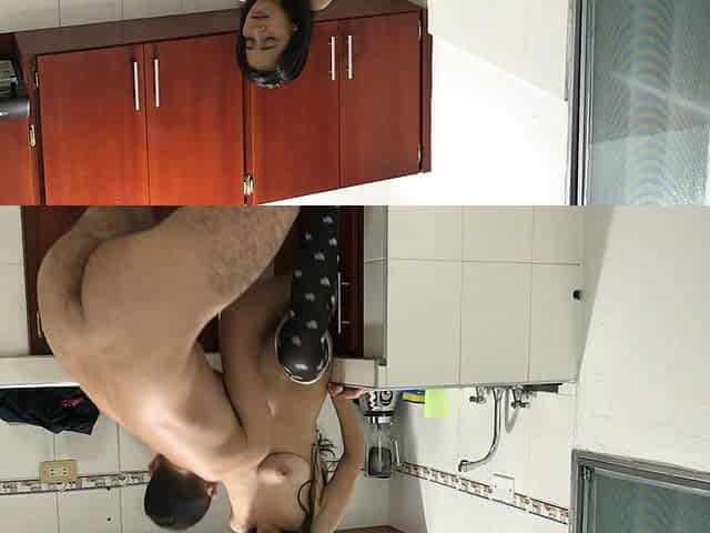 Fucking in the Kitchen of My House While My Stepdads Are in the Room Hl
