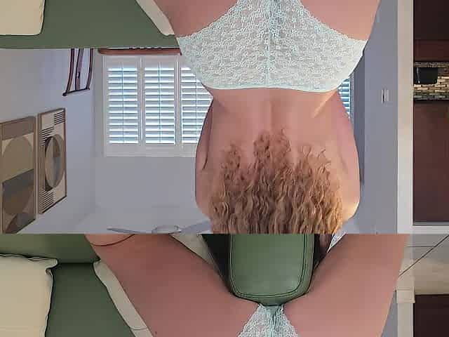 Hands-Free Climax! Hot Amateur Can't Stop Friction Humping The Daybed