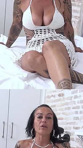 She Boasts of Being a MILF Goddess Who Fucks and Queen of Any Bed. Lola Storm, Pepeporn Porn Casting