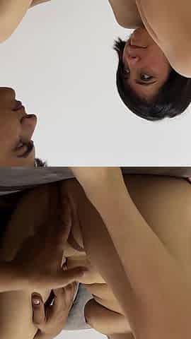 Stepbrother I Don't Have Underwear! I Fuck My Stepsister After Taking off Her Shirt, I End up Cumming in Her Pussy.