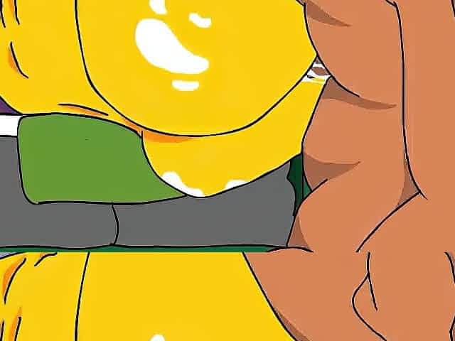 Marge Simpson cheating on Homer