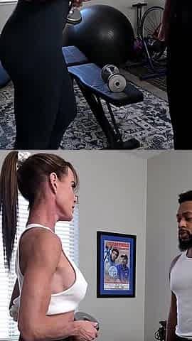 Fit MILF Sofie Marie Teases Big Dick Guy to Fuck Her