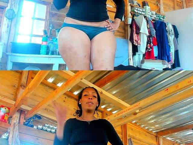 Giving JOI and Countdown to Cum on My Big Ass in Panties