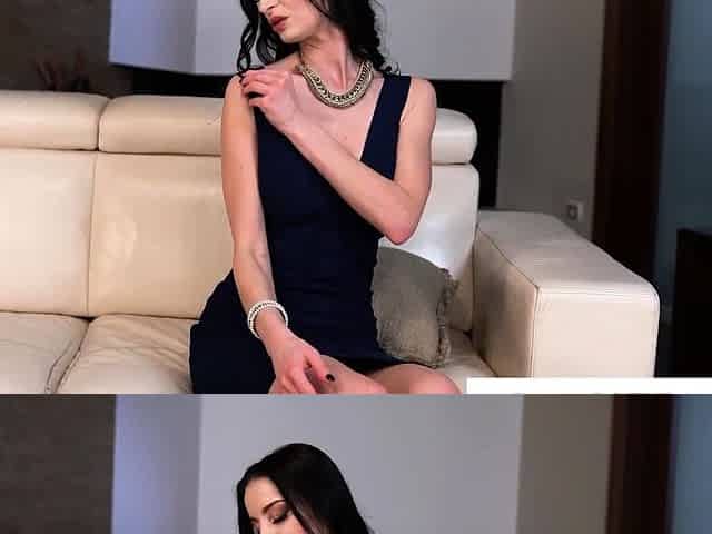 Lusty Brunette Silvia Sin Rides Cock After Masturbating