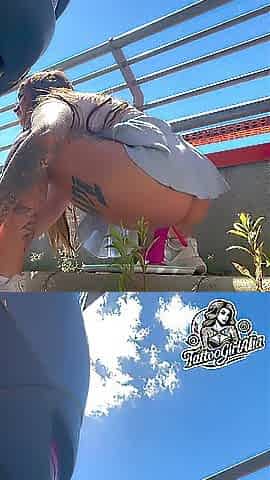 THE RISKIEST MASTURBATION IN A SHOPPING MALL'S PUBLIC PARKING LOT