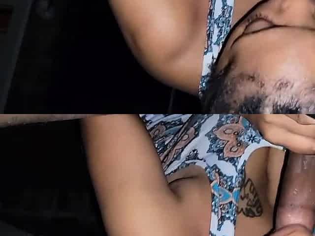 Big-Titted Black Beauty's Hardcore Orgasmic Sloppy Head