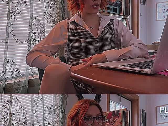 MILF Professor hot solo