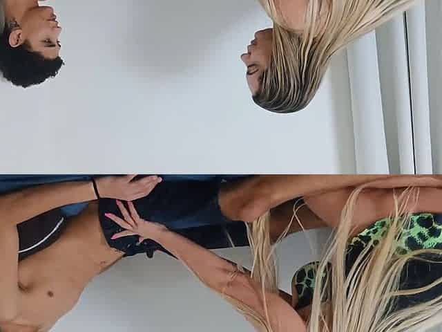 My MILF Stepmom Brought Me a Snack and Ended up Catching Me Masturbating and Asked to Fuck Her Ass