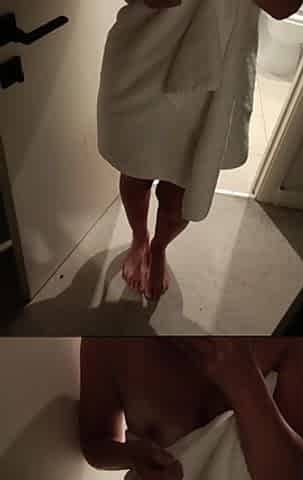 All Wet and Horny After Shower, Your Actions?