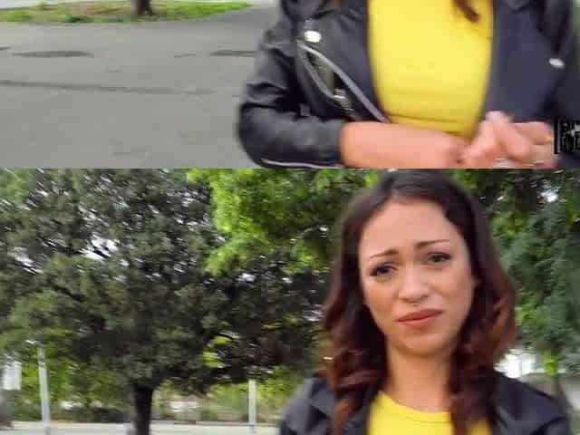 Latina Loa Tevez rides fat cock in outdoor sex session - POV