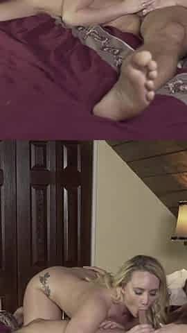 Lucky guy won a threesome lottery