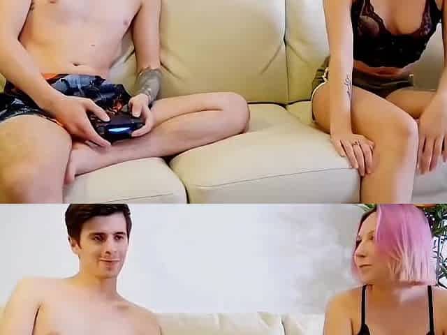 That babe won't let me play my movie scene games, so her vagina became my toy.