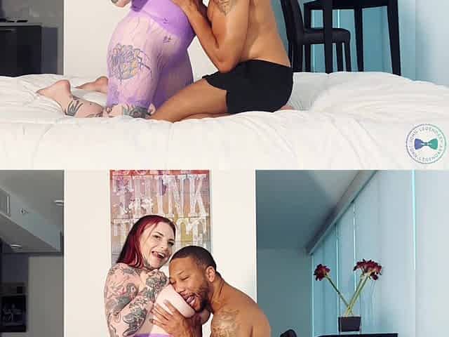 Inked Aussie Slut with Huge Tits Gets Fucked by BBC