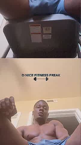 D Precious Fitness Freak Making a Large Mess????????????