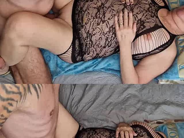 Anal then facial