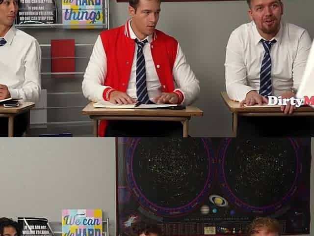 Our Hands On Sex Teacher - Alaina Taylor, David Lee, Joshua Lewis, Jayden Marcos