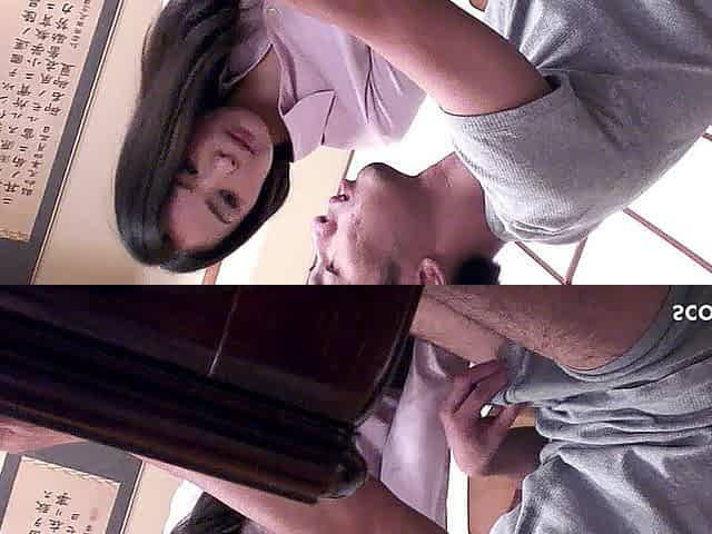Candid Japan secretary teen seduces boss at work uncensored