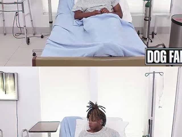 DOGFART - Nasty Latin babe Nurse Rails Patient