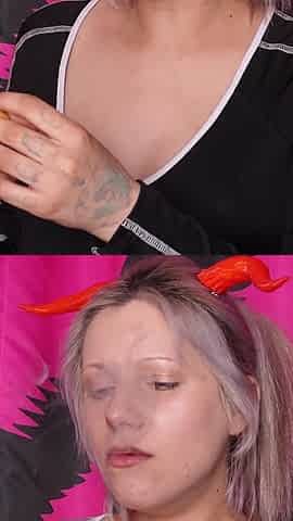 I Smoke a Cigarette Beautifully and Touch Myself!