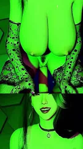 Bigboobs Cyber Goddess with Curves - 3D Animation Hentai