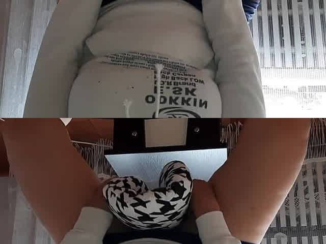 I present her a pillow, and that babe started masturbating on it in front of me - IkaSmokS