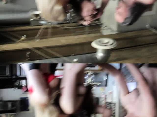 Big assed busty tit fuck and blowjob