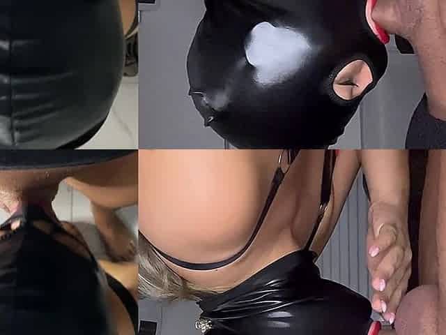 Mask Fetish Bizarre Unfathomable Mouth Drooling Blowjobs