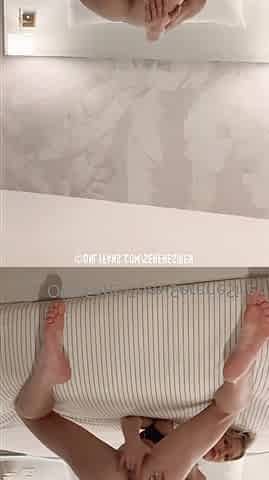 Fingering My Super Wet Pussy in Hotel Room